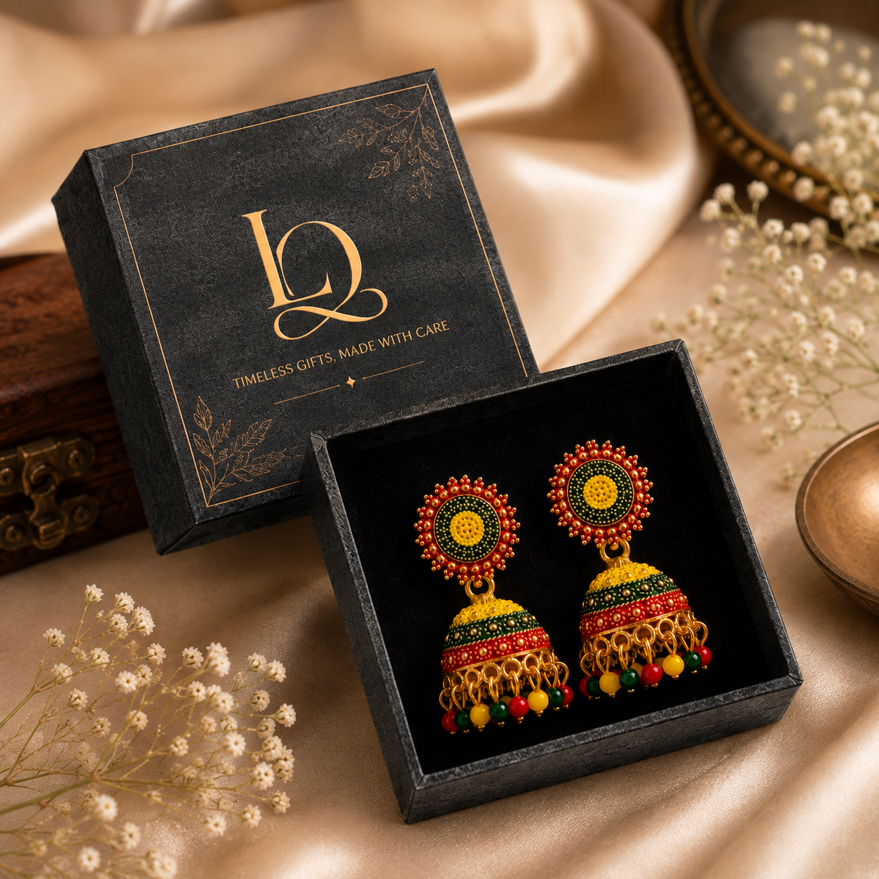 LOVIQ Noor Jhumka.